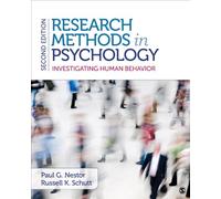 Research Methods in Psychology: Investigating Human Behavior