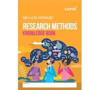 Research Methods Knowledge Book for AQA A-Level Psychology