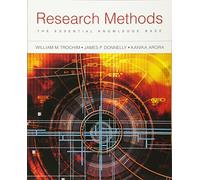 Research Methods : The Essential Knowledge Base