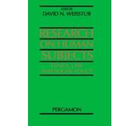 Research on Human Subjects: Ethics, Law and Social Policy
