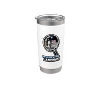 Research The Landing Moon Conspiracy Doubts Stainless Steel Insulated Tumbler