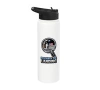 Research The Landing Moon Conspiracy Doubts Stainless Steel Insulated Water Bottle