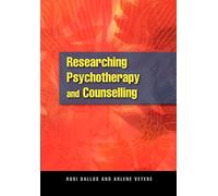 Researching psychotherapy and counselling