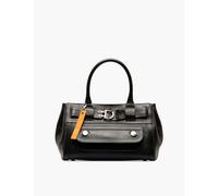 Reselfridges Black Pre-loved Dior Flight Leather Shoulder Bag 1size