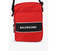 Reselfridges Womens Red Pre-loved Balenciaga Nylon Cross-body Bag 22x16x5cm