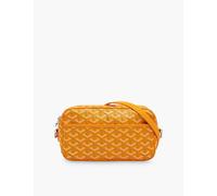 Reselfridges Womens Yellow Pre-loved Goyard Goyardine Sac Cap Vert Coated-canvas Cross-body Bag 1size