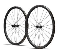 Reserve 32|GR DT Swiss 350 Carbon Road Wheelset - 700c - Black 12mm Front - 142x12mm Rear Sram XDR Centerlock Pair 12 Speed Clincher 700c