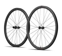 Reserve 34|37 DT Swiss 370 Carbon Road Wheelset - 700c - Black Sram XDR 12mm Front - 142x12mm Rear Centerlock Pair 12 Speed Clincher 700c
