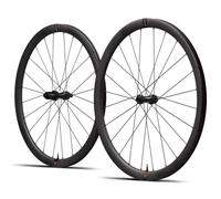 Reserve 35|35 Carbon Road Wheelset - 700c - Black / 12mm Front - 142x12mm Rear / Shimano / Centerlock / Pair / 10-11 Speed / Clincher / 700c