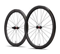 Reserve 42|49 Turbulent Aero Carbon Road Wheelset - 700c - Black Sram XDR 12mm Front - 142x12mm Rear Centerlock Pair 12 Speed Tubeless 700c