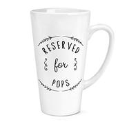 Reserved for Pops 17oz Large Latte Mug Cup