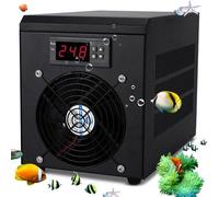 Reservoir Chiller Water Cooling Adjustable Hydroponics 60L/160L/300L Cooler Air-Cooled Quiet with Compressor Refrigeration for Coral Reef Tank,3