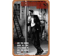 Reservoir Dogs Mr Blonde Movie - Poster Retro Metal Sign Vintage Tin Sign for Bar Man Cave Cafe Office Home Wall Decor Gift 12 X 8 inch