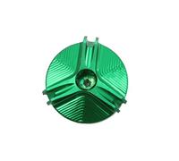Reservoir Protector CNC Aluminum Motorcycle Engine Oil Cap Bolt Fuel Filler Accessories For Kawasaki Z125 Z400 Z650 Z800 Z900 Z1000 Z1000R Z1000SX Z900RS(Green)