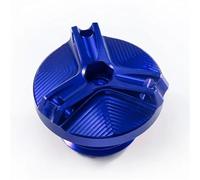 Reservoir Protector Motorcycle Engine Oil Filler Cover Filter Protection Accessories For Kawasaki Z900 Z650 Z800 Z400 Z1000 Z1000R Z1000SX Z900RS Z125(Blue)