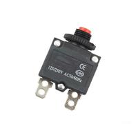 Reset button thermal overload fuse HT 01 A 10 amp for AC 125V 60Hz and AC 250V 60Hz, pack contains 10 pieces for electrical protection