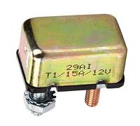 Reset Circuit Breaker, Auto Marine 12/24V Universal Automatic Fuse Reset Circuit Breaker with Metal Cover Automatic switch (Color : 2)