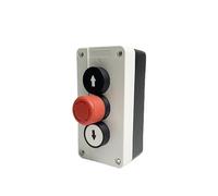 Reset Momentary 3 Position Spring Push Button Switch Control Station Box Up Down Arrow Stop IDGTTLDF(Type 1)