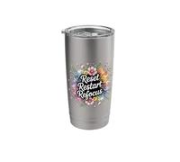 Reset Restart Refocus Growth Productivity Mindset - Stainless Steel Insulated Tumbler