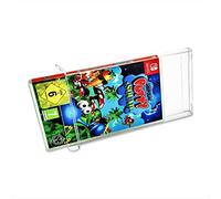 Reset Retro Pack of 10 Clear Protective Cases Compatible with Switch OVP 0.3 mm Perfect Fit and Crystal Clear PET Reset Retro Game Protectors Cases-Box Dustproof UV Protection
