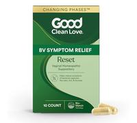 Reset, Vaginal Homeopathic Suppository, 10 Gelatin Suppositories, Good Clean Love