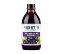Resveratrol Supplement Extracted from Black Grapes Seed and Skin with Quercetin, Catechin, & Epicatechin - Powerful Polyphenols for Antioxidant & Heart Health Support - 100% Natural