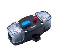 Resettable 60A/100A/200A/250A Circuits Breaker Inline Fuses Holder Protects 12V 48V Systems For Marine Boat Truck Use High Current
