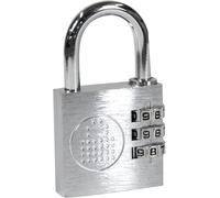 LocknCharge Resettable Keyless Mini Padlock - Grey