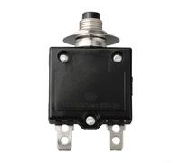 Resettable Push Button Thermal Cutout 20 Amp 50V DC 250V AC Overload Protector for Electronic Locks, Coffee Machines, Vending Equipment, and Household Appliances (20A)