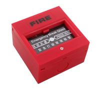 Resettable Red Manual Call Fire Point Plastic Alarm Button
