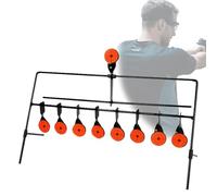 Resetting Target with Portable Design and Shooting Spots, Targets Gallery Portable, Durable Steel Resetting Targets for Outdoor Range Shooting and Hunting(Size-3)
