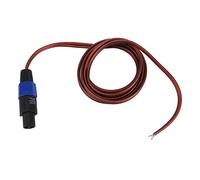 RESFNSE Speakon Speaker Cable Bare Wire Open End Cable, Speakon to Speaker Wire Audio Cord Amplifier Connection Cord for DJ/PA
