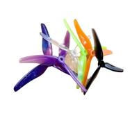 ResGcx 20PCS 51433 5inch 3-Blade Propeller CW/CCW Fit For FPV Racing Drone(10pairs 51433 Black)