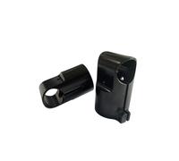 ResGcx 25mm-16mm Reinforced T-Shaped Landing Support Kit 3K Composite Carbon Tubes Aluminum T-Joints Supports 30kg Stress Potential For Industrial UAV 1Pair(25-16mm joint-2pcs)