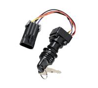 ResGcx 3-Position Ignition Key Switch W/Harness For Outboard Motor 87-897716K01 897716 8M0059686 Replacement