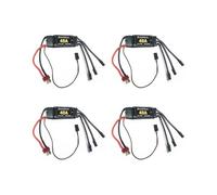 ResGcx 40A Brushless ESC Professional For Drones Drive System Integrated 5V 3A BEC Power Alignment Controller UAV 1PC(4 ESC T plug)