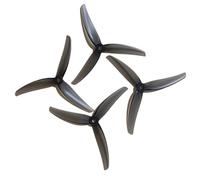 ResGcx 4933 Reinforced 4.9-Inch 3-Blade Propeller 5mm Shaft For 5-Inch RC FPV Racing Drone and Quadcopter Propulsion Maintenance Part .9x3.3x3 (2 Pairs)(8pairs Green)