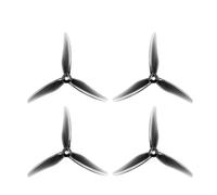 ResGcx 4PCS 51466 MCK V2 5inch 3-Blade PC Propeller Blades CW/CCW Fit For FPV Freestyle Drones(2Pairs Gray)
