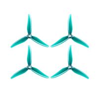 ResGcx 4PCS 51466 MCK V2 5inch 3-Blade PC Propeller Blades CW/CCW Fit For FPV Freestyle Drones(2Pairs Green)