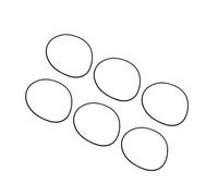 ResGcx 6 Pcs Cylinder O-Ring Fit For V4 V6 E-tec 60deg 90-175HP 335523/765554/81540/9-63834/18-7110