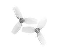 ResGcx DT63MMX3 V2 propeller 2.5 inch prop 3-blade drone rotor 1.5mm shaft .9mm for CineLog25 95X FPV racing 63mm PC props(2pairs Grey)