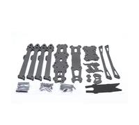 ResGcx MARK4 V2 8/9/10-inch Reinforced 7mm Arm Carbon Frame For Long Range Endurance Propulsion Alignment(10inch)