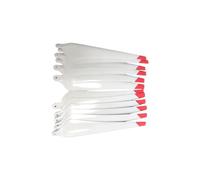 ResGcx R3820 Reinforced White Carbon Composite Folding Propellers (12PCS Full Set) For T30 Systems, 6CW+6CCW Agriculture Drone Rotor Components