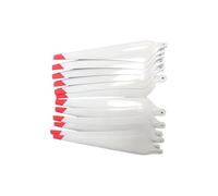 ResGcx R3820 Reinforced White Carbon Composite Folding Propellers (12PCS Set) For T30 Systems, High-Visibility Agriculture Drone Rotor Components