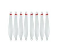 ResGcx X9-3411 Reinforced Carbon Composite Folding Propeller 34 Inch Propulsion White Resistant For X9 Power Systems For Training Heavy-Duty Crop Care(4pcs CW and 4pcs CCW)