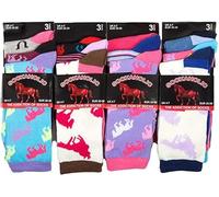 Reshmena ® 3 Novelty Socks for Girls and Women - Fun Animal Dog, Puppy, Strawberry Multicolour Cute Casual Socks - UK Size 4-7 - Horse Pattern