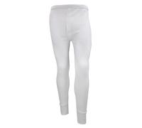 reshmena® Men's Thermal Underwear Sets Tops & Bottoms Full Sleeve Top Vest & Long Johns Trousers Thermals Winter Men Set Base Layer White (L John), XL