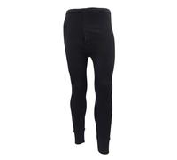 reshmena® Men's Thermal Underwear Trouser Bottoms Long Johns Mens Trousers Thermals Winter Men Trouser Base Layer Black Long John,S