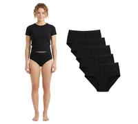 reshmena Women's Cotton Rich Full Briefs Multipack Knickers Underwear Women Every Day Brief Cotton Stretch Girls Multipack Panties (UK, Numeric, 12, 14, Regular, Regular, 6, Black)