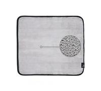 Reshoevn8r Super Absorbent Shoe Cleaning Mat - 19" x 17" - Water-Resistant Cleaning Mat for Leather, Suede & Mesh Sneakers, Grey, Cleaning Mat